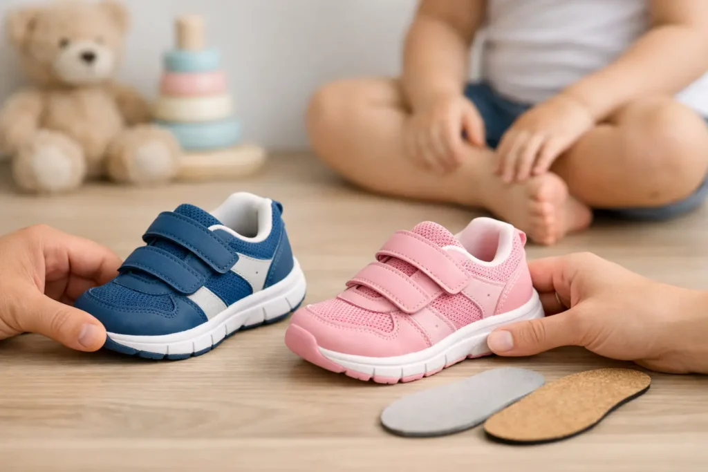 Sneakers copii calapod lat - cum alegi bine